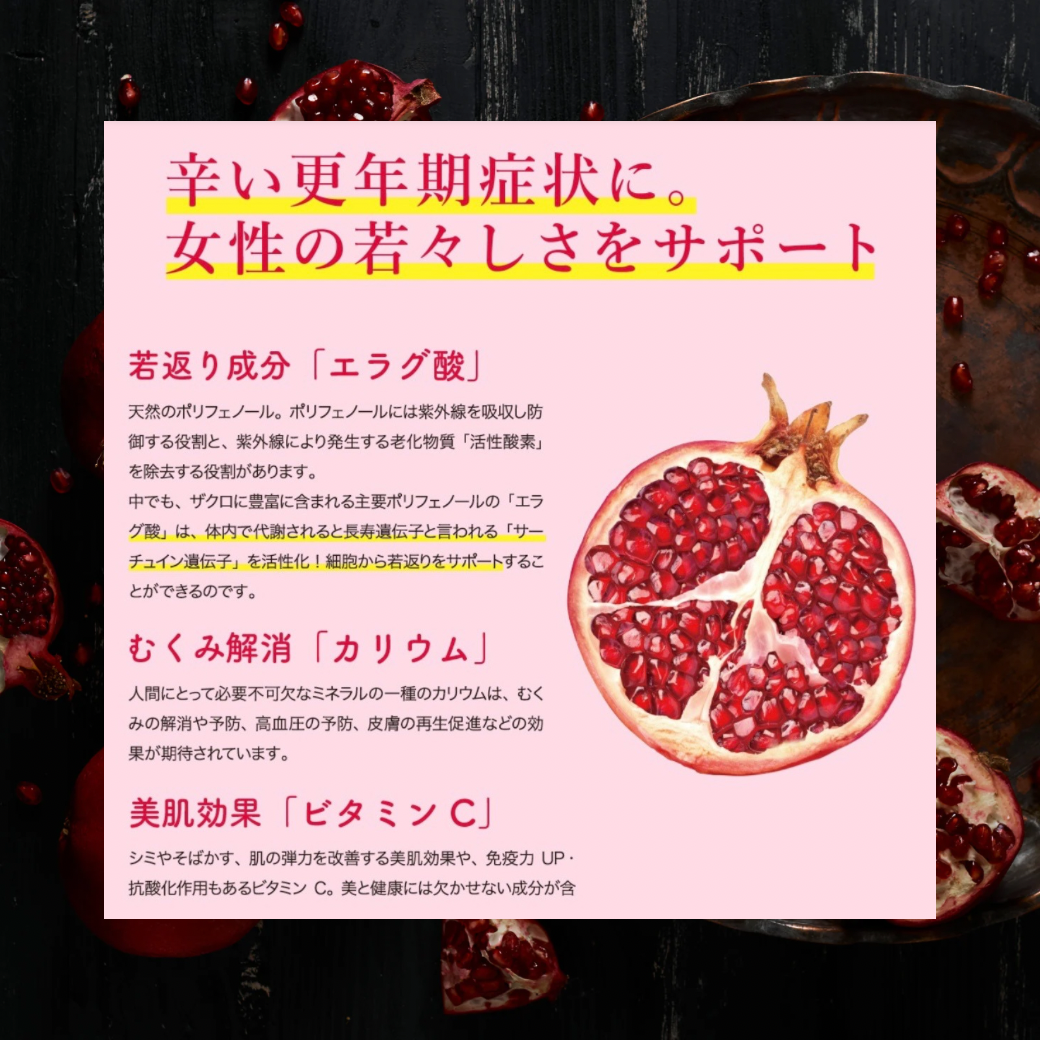 美味しいザクロ「ペルシャ産マラス種」ペースト30本入り個包装